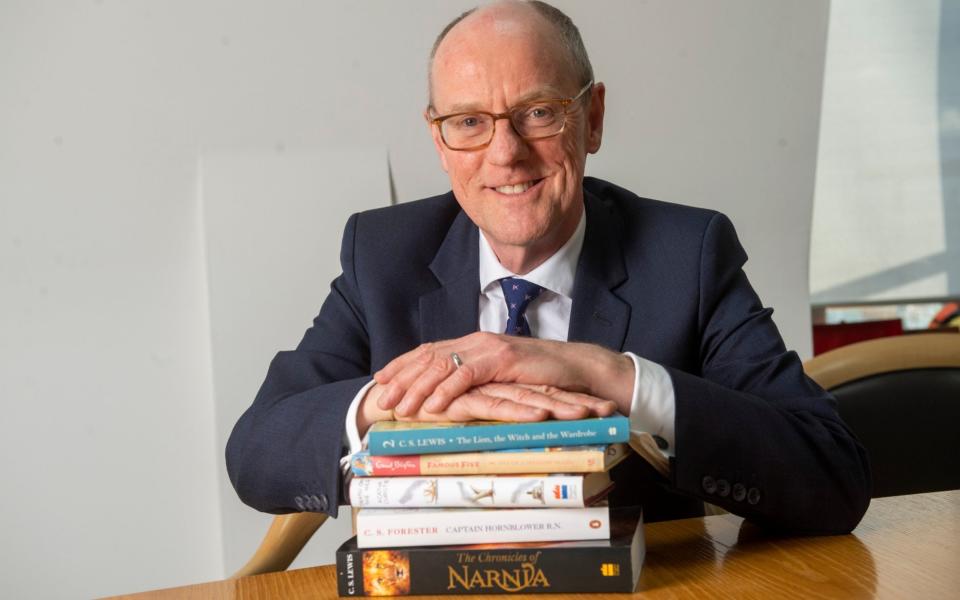 Nick Gibb, in less stressful times  - Paul Grover for the Telegraph