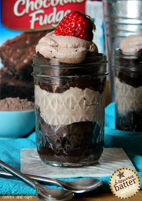 Brownie Batter Parfait