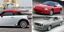 <p>Traditional, two-door coupes are a dying breed, having fallen from favor in the 2000s after experiencing a high point in the '90s. While coupes are now experiencing, at least in name, an alternate-reality resurgence in four-door and, <a href="https://www.caranddriver.com/features/g24844580/crossover-coupes-suvs/" rel="nofollow noopener" target="_blank" data-ylk="slk:weirdly enough, SUV forms;elm:context_link;itc:0;sec:content-canvas" class="link ">weirdly enough, SUV forms</a> these days, take a nostalgic trip back in recent time with us and check out the 25 coupes we dredged up that you probably haven't thought of in years-if you ever knew they existed at all.<br> </p>