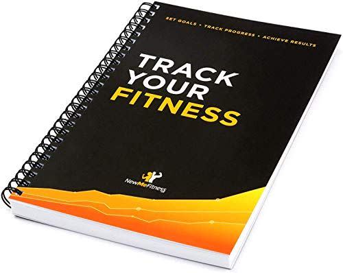 8) Workout Log Book & Fitness Journal