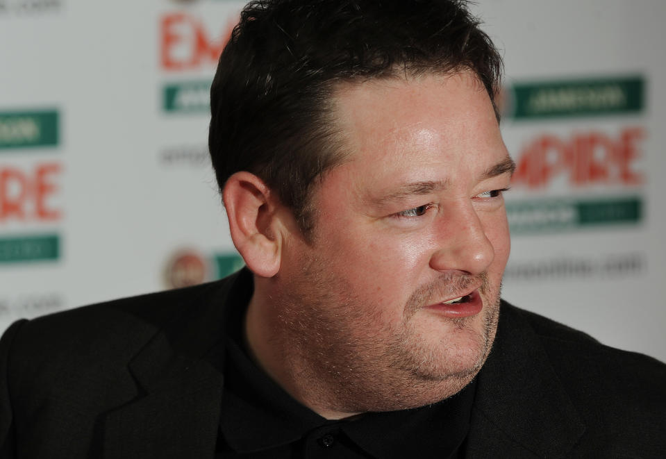 British comedian and actor Johnny Vegas attends the 2010 Empire Film Awards in London, on March 28, 2010. AFP PHOTO/BEN STANSALL (Photo credit should read BEN STANSALL/AFP via Getty Images)