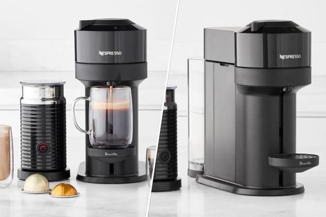 Nespresso Vertuo Coffee and Espresso Machine by Breville, Matte Black