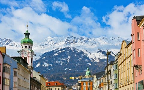 Innsbruck, a city with its own slopes - Credit: istock