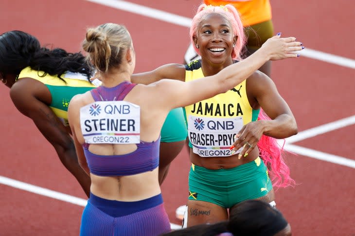 Abby Steiner World Athletics Championships