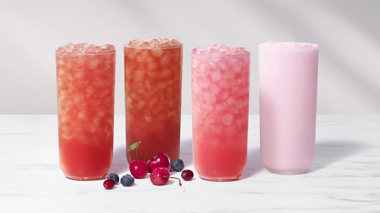 Chick-fil-A Cherry Berry drinks