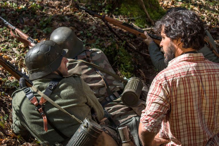 Laureano Clavero, documentalista e investigador, fue el primero en conocer el hallazgo de la lápida. Desde hace año sigue la pista de los nazis en Mar del Sud