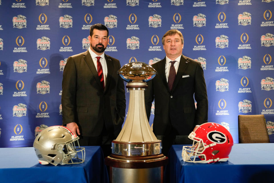 Everything Kirby Smart said about Ohio State at Peach Bowl media day