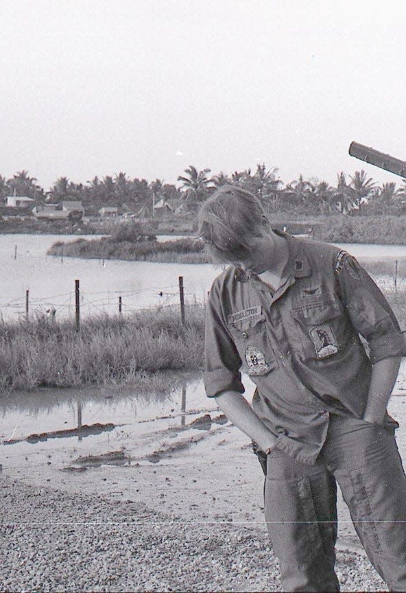 Dave Middleton in Vietnam.