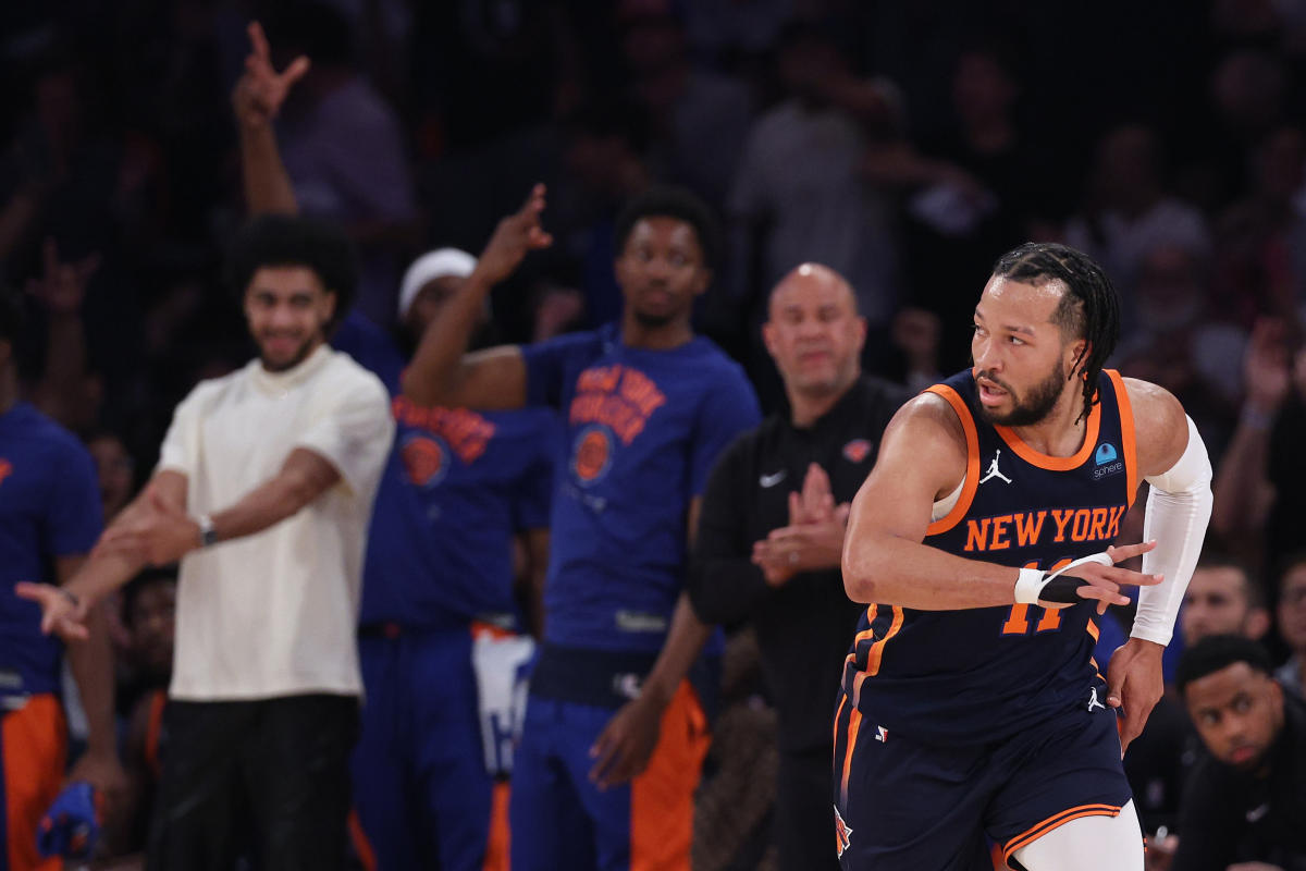 Play-offy NBA: Jalen Brunson, po początkowym strachu przed kontuzjami, prowadzi Knicks do zwycięstwa nad Pacers w drugim meczu