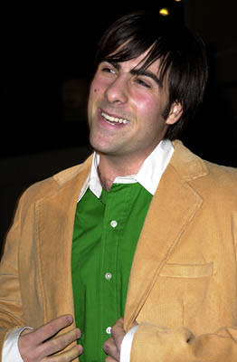 Jason Schwartzman at the Hollywood premiere for Screen Gems' Slackers
