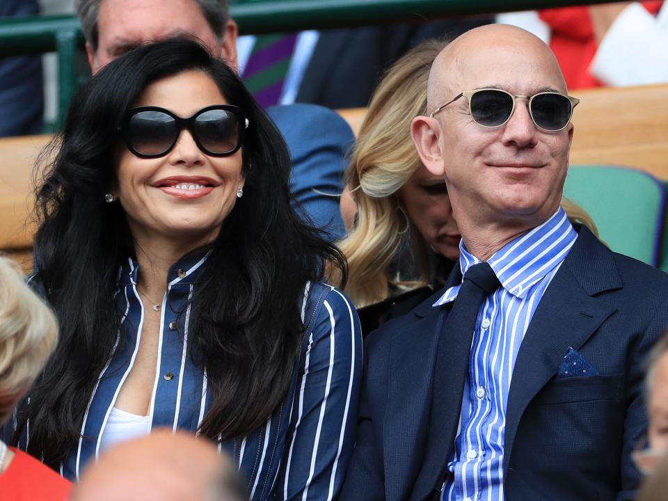 Lauren Sanchez Jeff Bezos