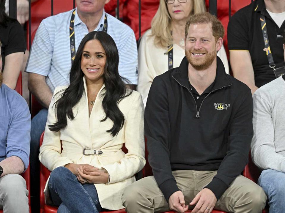 Meghan and Harry Invictus Games