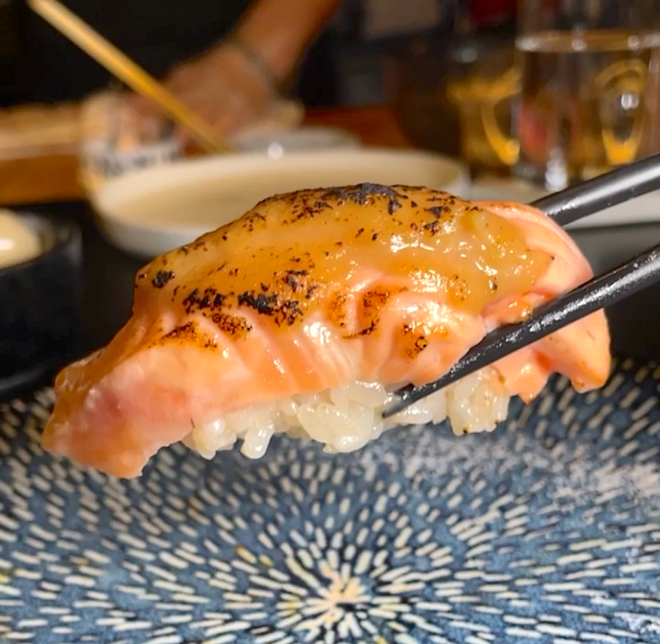 Salmon with Miso at Sushi by Sea.