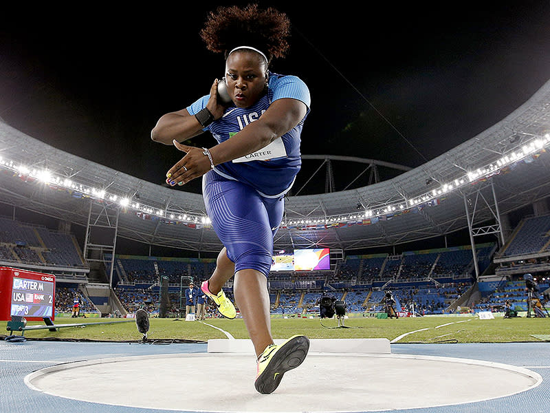 Michelle Carter Makes History as First American to Win Gold in Women's Shot Put | Summer Olympics 2016, Sports, People Picks