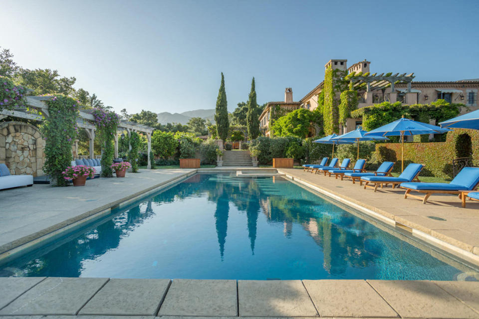 La piscine du duc et de la duchesse de Sussex