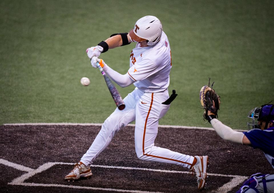 Texas star Jared Thomas will lead the fourth-place Longhorns into a pivotal home series against second-place Oklahoma State beginning Friday. The Horns just won two of three over league-leading Oklahoma.