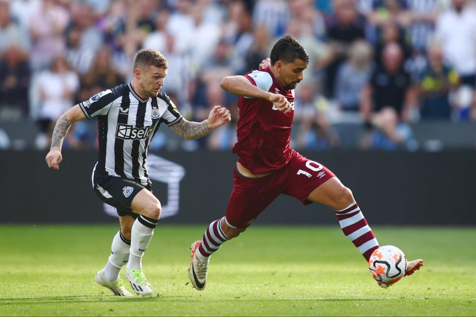 Newcastle take on West Ham in the Premier League  (Getty Images)