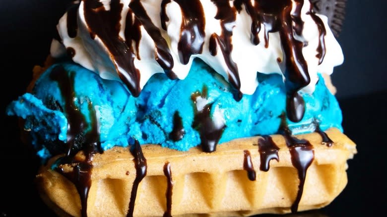 Coney Waffle ice cream treat