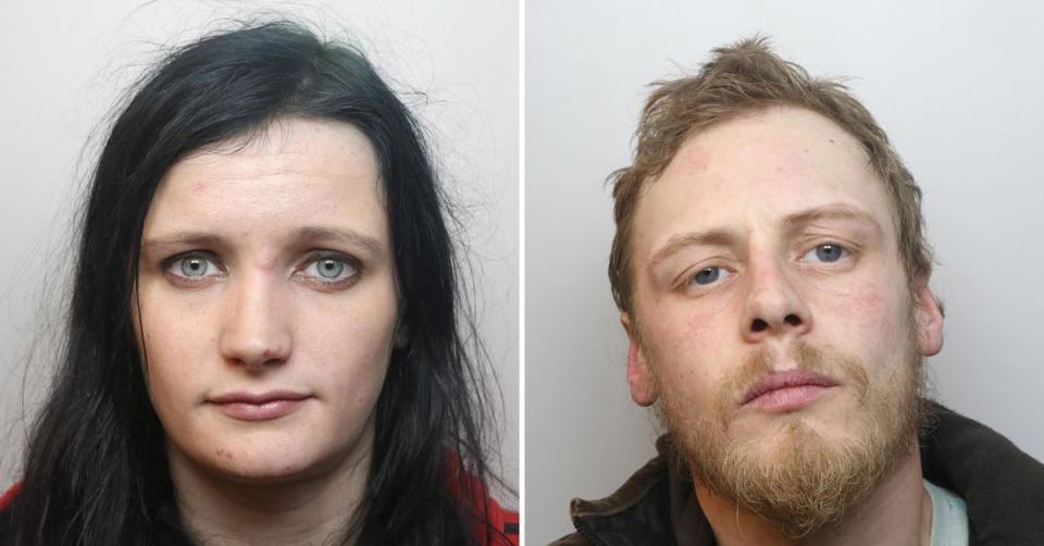 Shannon Marsden and Stephen Boden inflicted 130 injuries on their son before he fatally collapsed at his family home in Derbyshire on Christmas Day 2020, just weeks after being placed back into their care (Derbyshire Police/PA Wire)