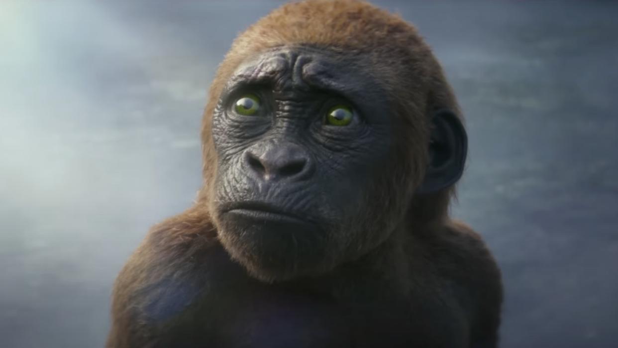  Mini-Kong, a.k.a. Suko, in Godzilla x Kong: The New Empire. 