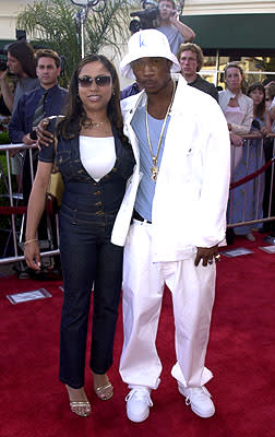 Ja Rule with Aisha at the Westwood premiere of Universal's The Fast and The Furious