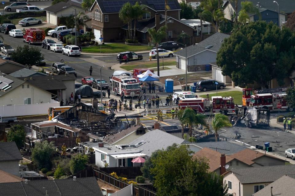 Southern California Plane Crash, Santee