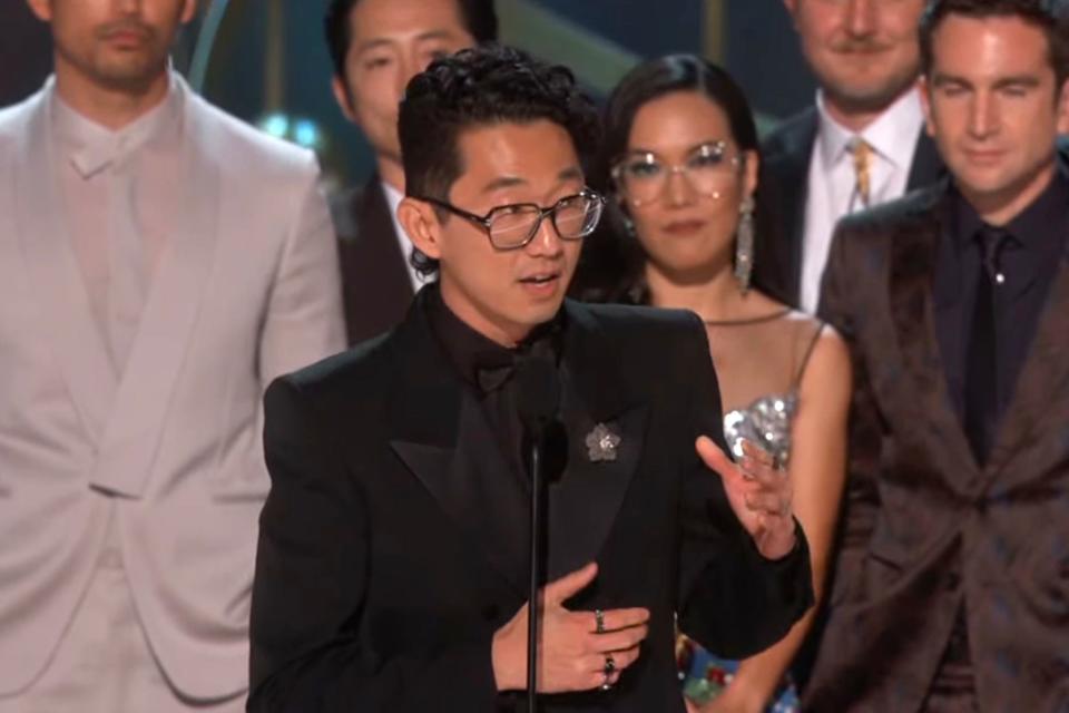 <p>FOX</p> Lee Sung Jin at the 2023 Emmys