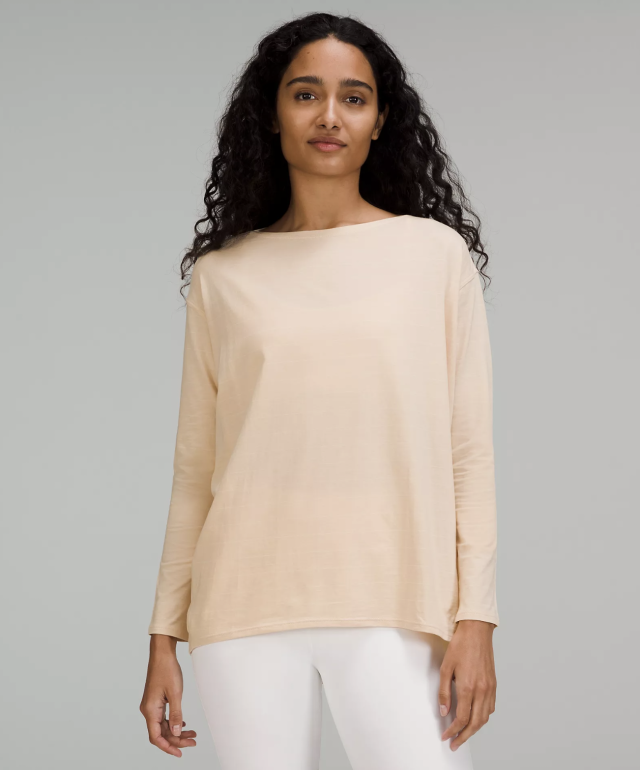 Lululemon Back In Action Long Sleeve-white  White long sleeve, Clothes  design, Tops & tees