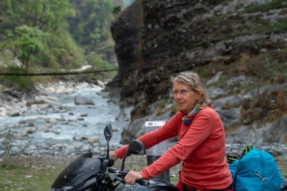 Dr Jane Wilson in Nepal (Alexander Howarth)