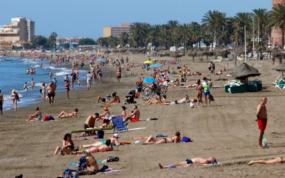 Locals have begun returning to beaches as one of the world's most stringent lockdowns has started lifting - Europa Press/Europa Press News