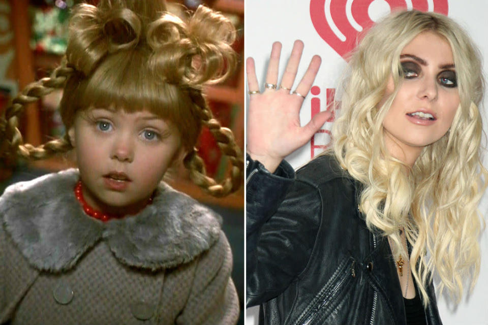 Mucha gente no lo sabe, pero Taylor Momsen se dio a conocer gracias a su papel de ‘El Grinch’ ('How the Grinch Stole Christmas’, 2000). Ahora, sin embargo, se la asocia a la serie de ‘Gossip Girl’ (2007-2012), que sigue siendo su último trabajo como actriz. Y es que todo su tiempo lo ocupa su grupo de rock, The Pretty Reckless. (Foto: Universal Pictures / Gtres).