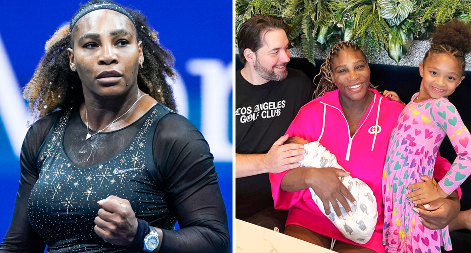 Serena Williams has hinted at a possible tennis return at the age of 42,  months after giving birth to her second child. Image: Getty/Serena Williams' Instagram
