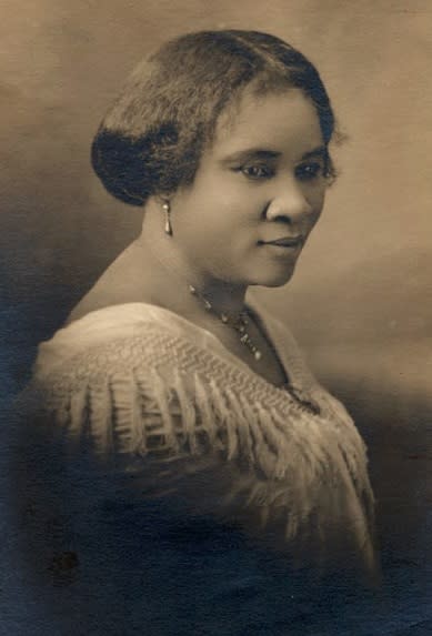 Madam C.J. Walker, born in 1867, was a Black American entrepreneur who would eventually become the nation's first self-made female millionaire. (Photo: courtesy of Mattel)