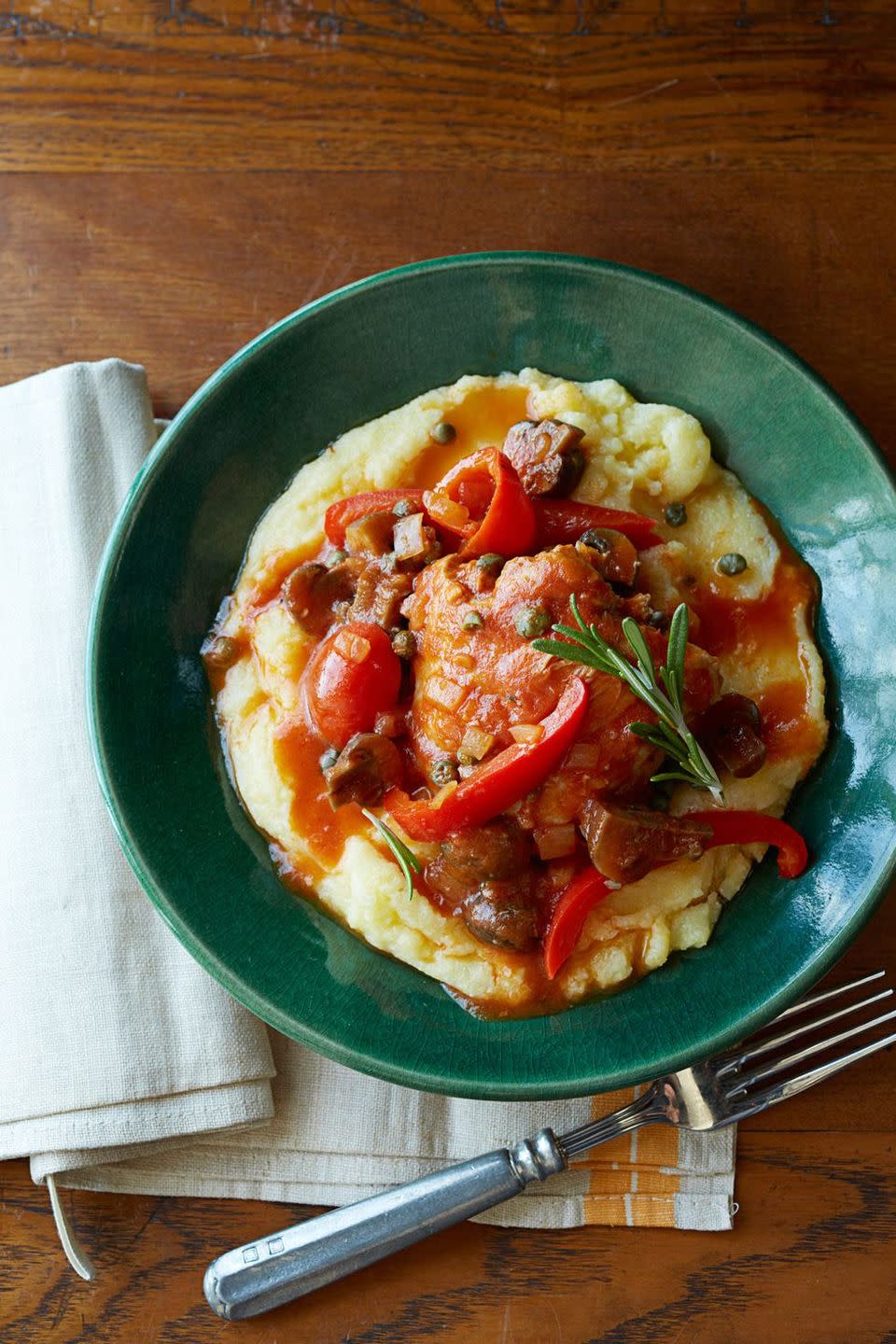 Tangy Chicken Cacciatore