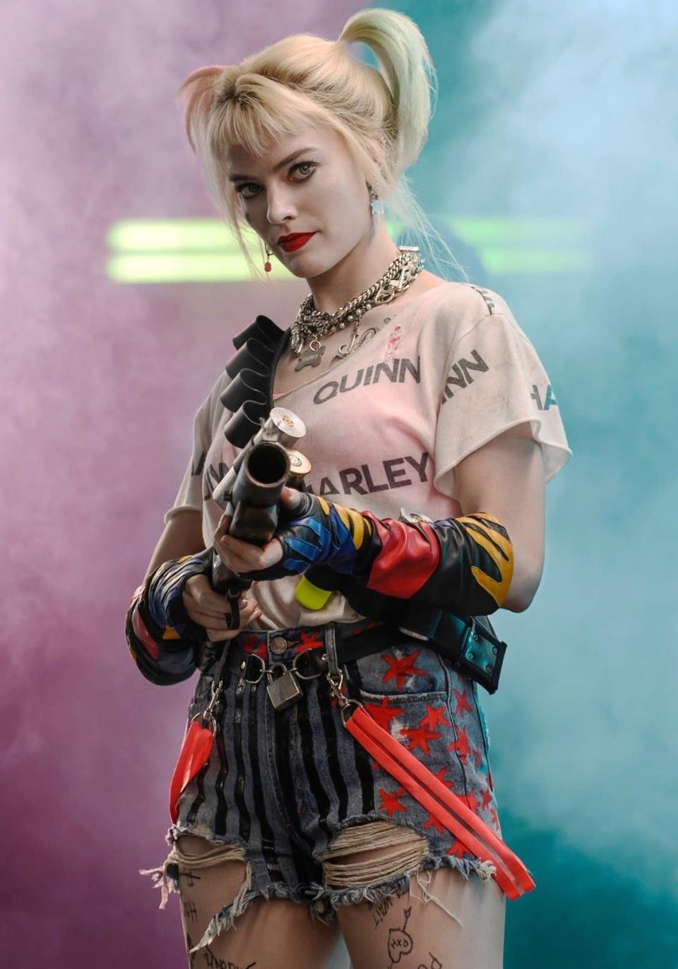 Margot Robbie as Harley Quinn