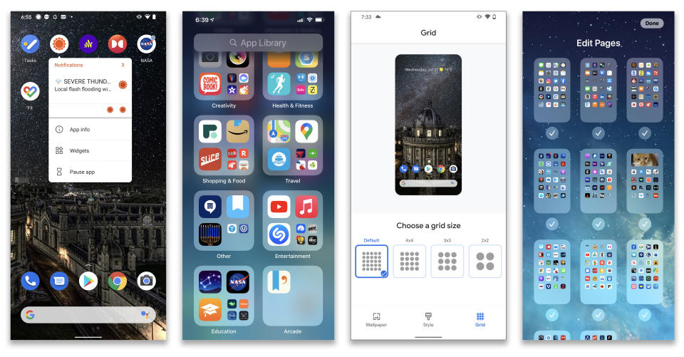 ¿Detestas que tu celular esté desordenado? Las últimas versiones de Android y iOS te ofrecen muchas formas de personalizar tu pantalla de inicio para hacerla más útil. (Vía The New York Times).