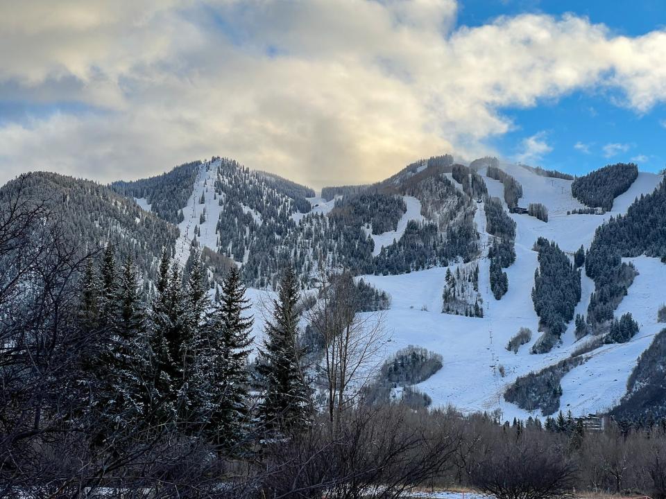 Homes on Red Mountain, nicknamed Billionaire Mountain, in Aspen, Colorado.