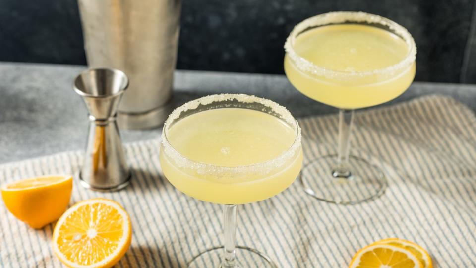 boozy refreshing meyer lemon drop martini