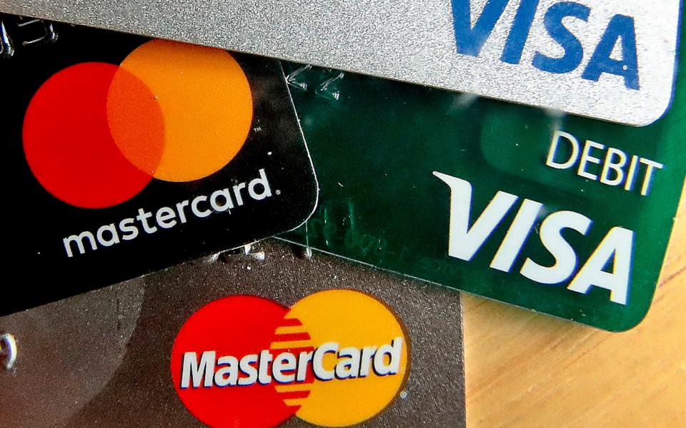 Credit and debit cards