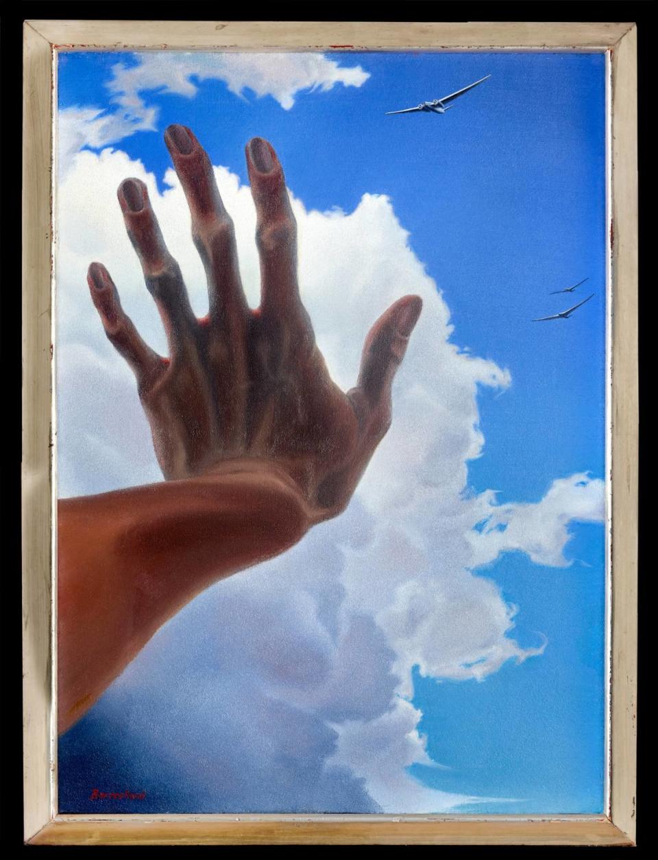 “Aerial Vision” explores the impact of 20th century inventions on the collective world view. It runs Nov. 19 - April 24 at the Wolfsonian-FIU Museum. On display will be “Air Raid II” by Virginia Berresford.