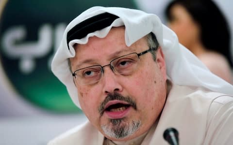 Saudi Arabia is under intense pressure to explain what happened to Mr Khashoggi - Credit: AP Photo/Hasan Jamali, File