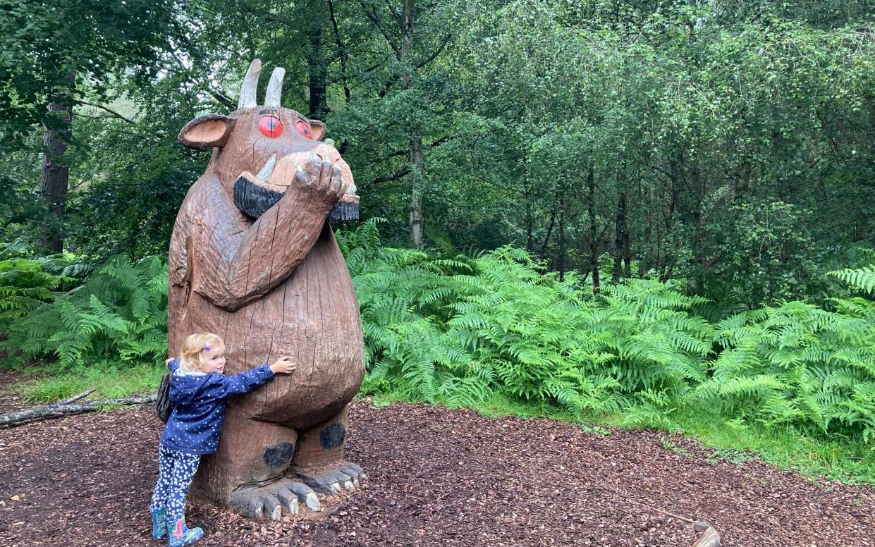 The Gruffalo sculpture at Alice Holt - Katherine Lawrey