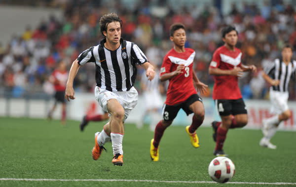 Juventus's Nicholas Varetto shows why he's so highly rated. (Photo by Muse PR)