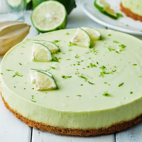 No-Bake Avocado Lime Cheesecake