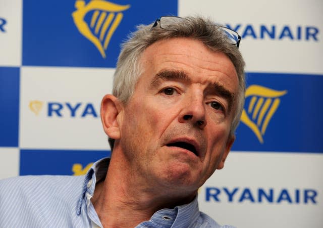 Ryanair’s chief executive Michael O’Leary