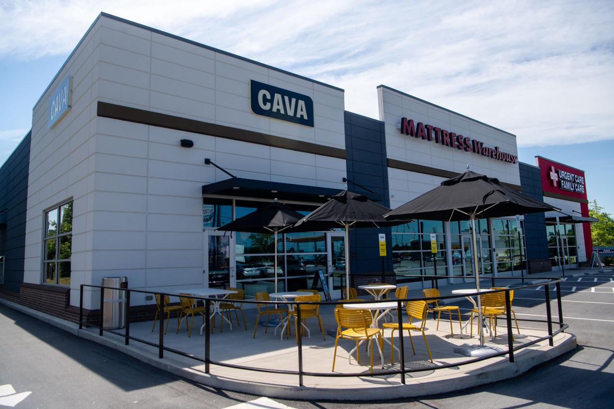 A new Cava location is opening in Arden.