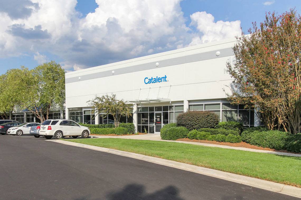 Catalent’s facility in Morrisville, NC. The biotech company announced this week it will open a second RTP location. 