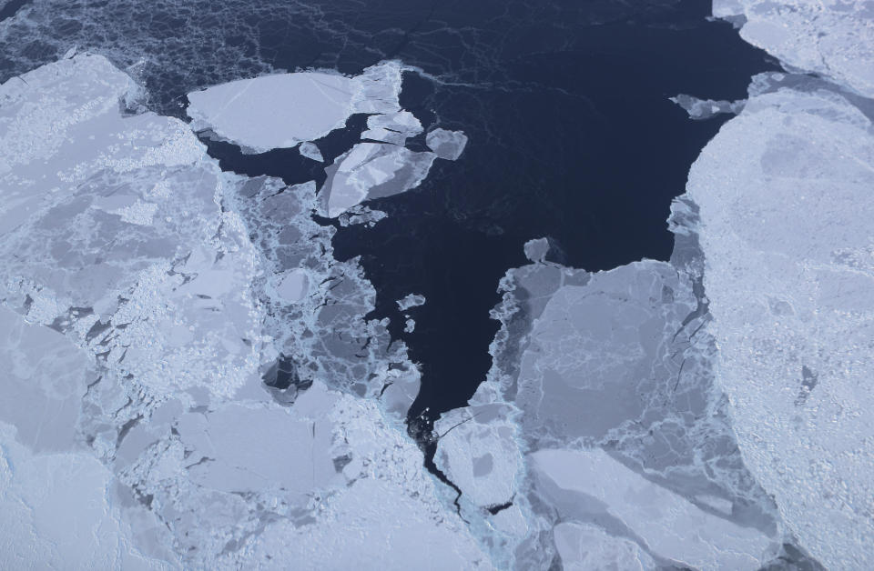 A view of sea ice in Greenland. The Arctic is one of the regions hardest hit by climate change. (Photo: Mario Tama via Getty Images)