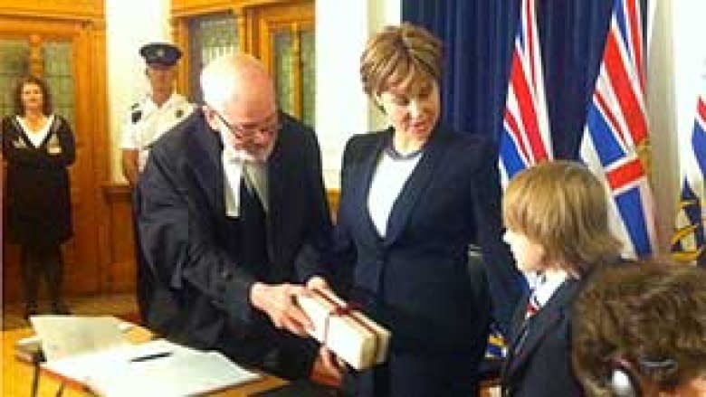 Christy Clark resigns as leader of B.C. Liberal Party