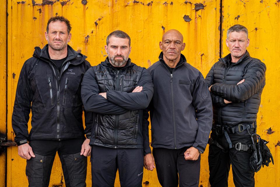 Foxy, Ant, Melvyn and Billy in SAS: Who Dares Wins (Channel 4)